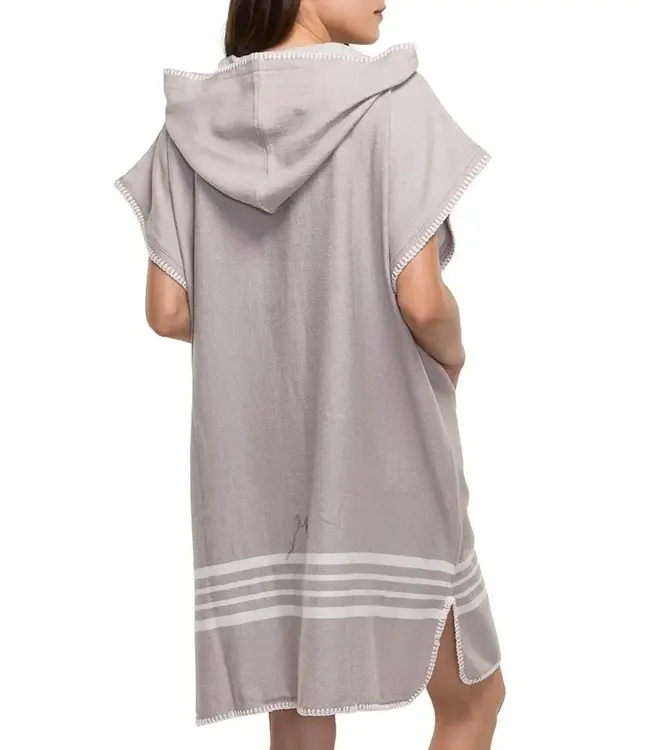 strandponcho Sultan light grey