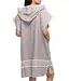 strandponcho Sultan light grey