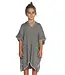 strandponcho ZigZag black