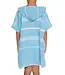 kids zwemponcho Leyla turquoise