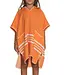 Lalay kinder strandponcho orange