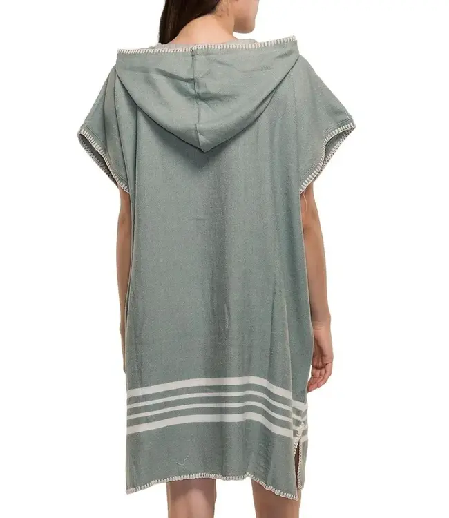 strandponcho Sultan almond green