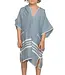Lalay kinder strandponcho hamam air blue