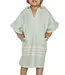 kinder strandponcho hamam mint
