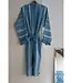 hamam badjas oceaanblauw