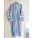 hamam badjas blauw