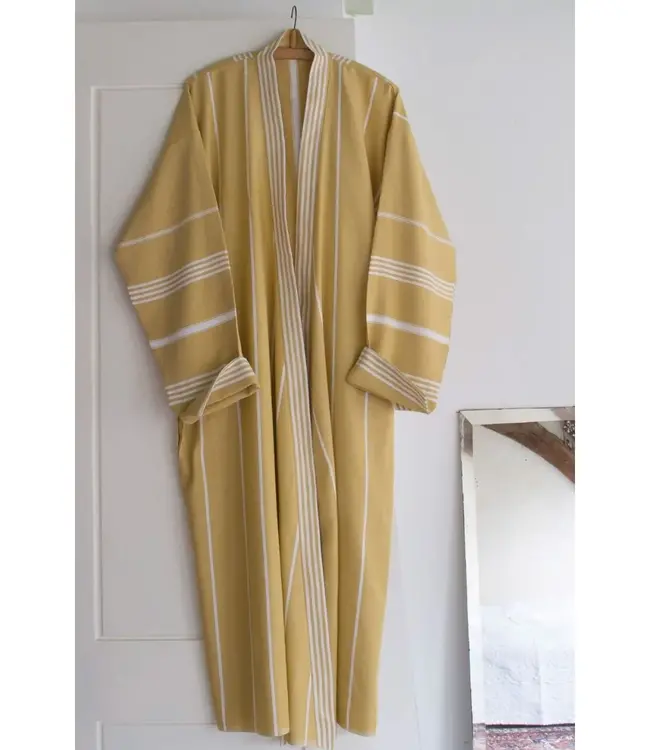 hamam badjas mosterd