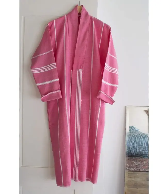 hamam badjas robijnrood