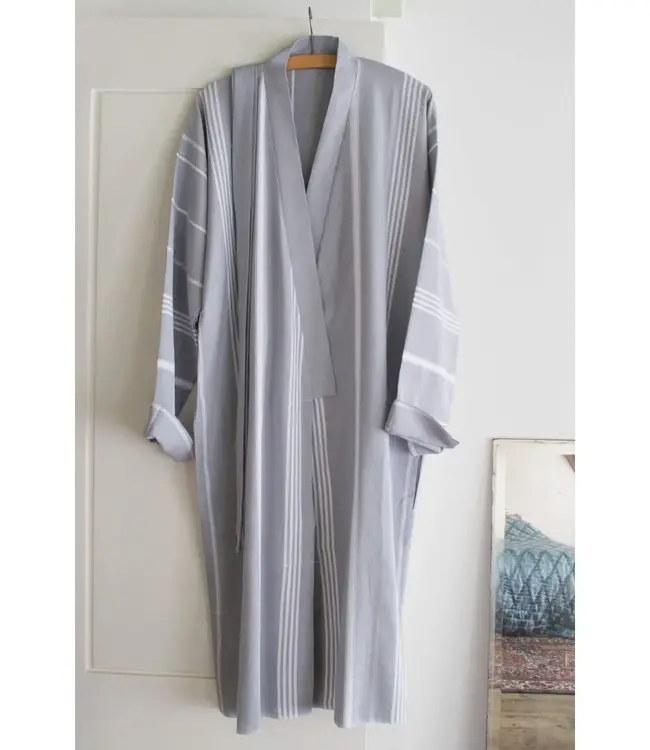 hamam badjas grijs