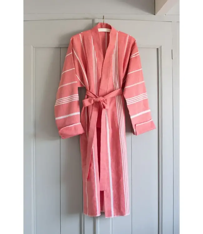 hamam badjas steenrood