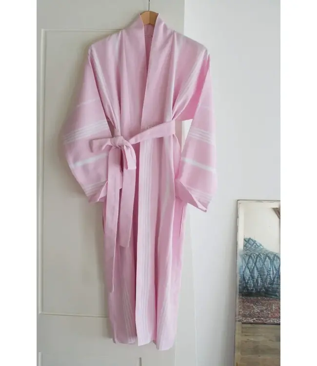 hamam badjas roze