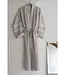 hamam badjas grijsbeige