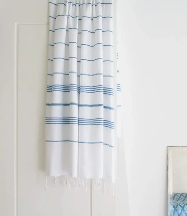 hamamdoek oceaanblauw 170x100cm