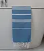 hamamdoek oceaanblauw 170x100cm