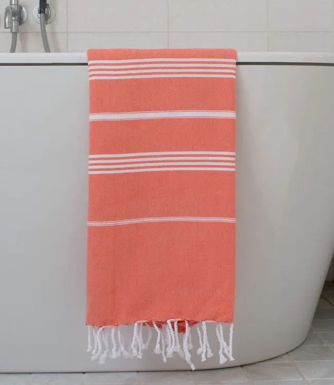 hamamdoek mandarijn 170x100cm