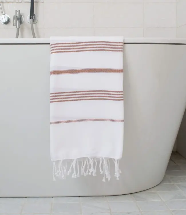 hamamdoek bruin 170x100cm