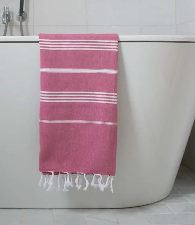 hamamdoek cerise 170x100cm