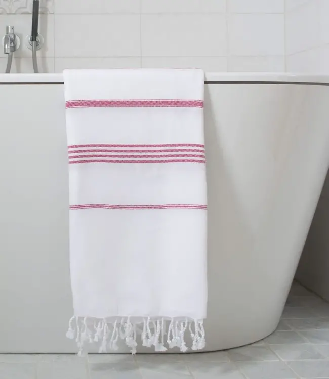 hamamdoek cerise 170x100cm