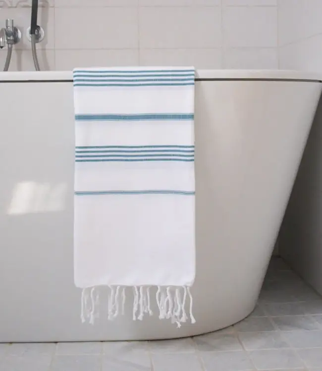 hamamdoek petrol 170x100cm