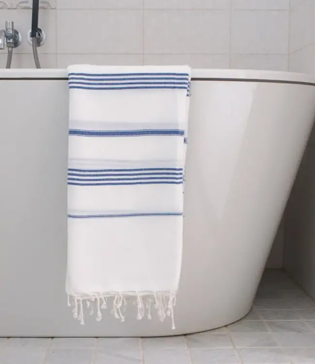 hamamdoek parlementblauw 170x100cm