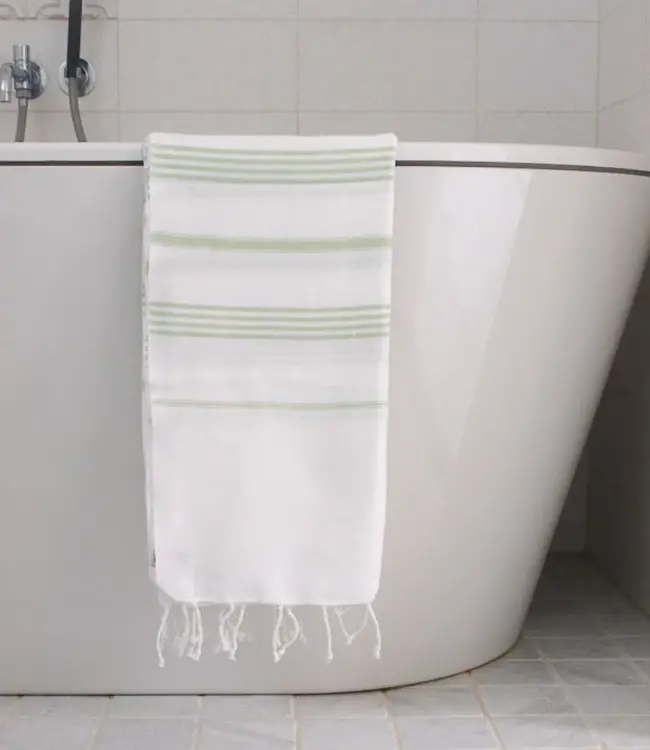 hamamdoek lichtgroen 170x100cm