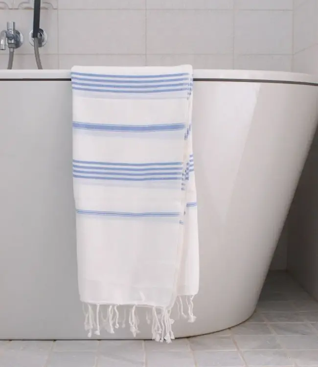 hamamdoek lavendelblauw 170x100cm