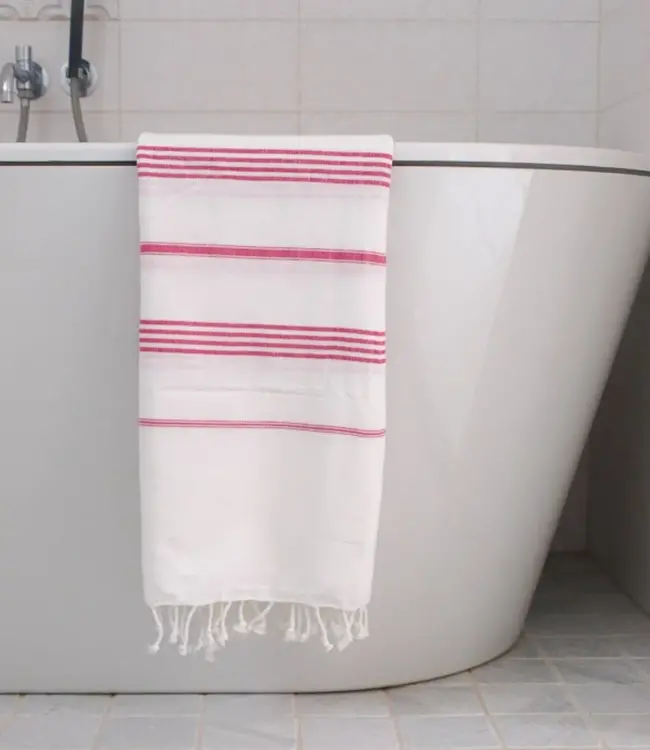 hamamdoek fuchsia 170x100cm