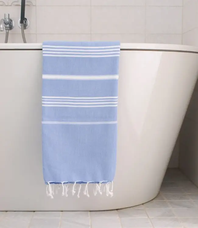 hamamdoek blauw 170x100cm