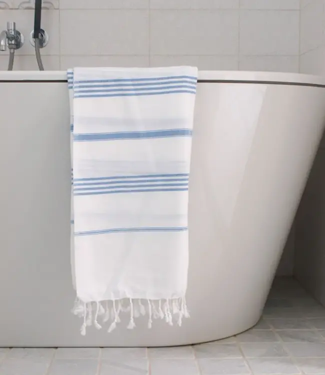 hamamdoek blauw 170x100cm