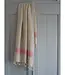 Ottomania linnen hamamdoek fuchsia gestreept 170x100cm