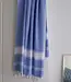 hamamdoek Honingraat lavendelblauw 170x100cm