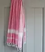 hamamdoek Honingraat sorbetroze 170x100cm
