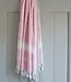 hamamdoek Honingraat roze 170x100cm