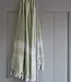 Ottomania hamamdoek Honingraat lichtgroen 170x100cm