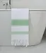 hamamdoek Honingraat pistache 170x100cm
