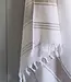 hamamdoek Honingraat grijsbeige 170x100cm
