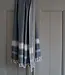 hamamdoek Honingraat jeansblauw 170x100cm