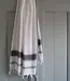 hamamdoek Honingraat donkergrijs 170x100cm