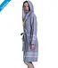 hamam badjas Sun lila (met franjes)