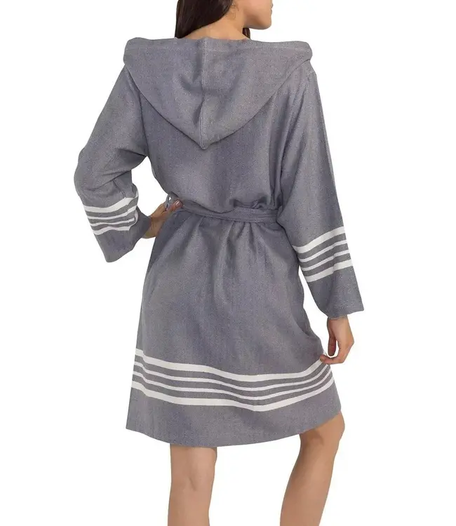 hamam badjas Sun dark grey