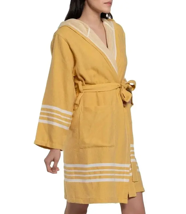 hamam badjas Sun mustard yellow