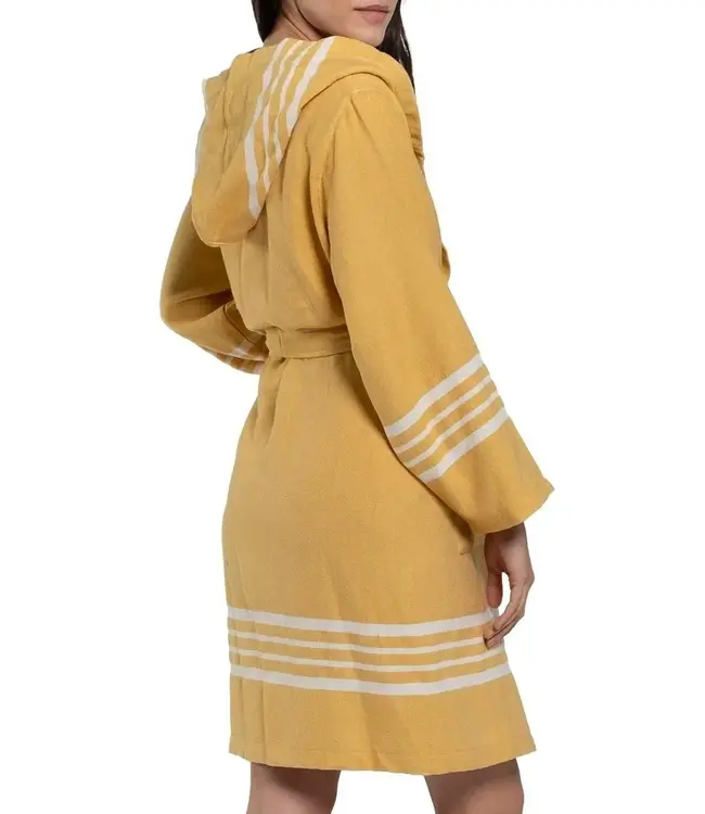 hamam badjas Sun mustard yellow