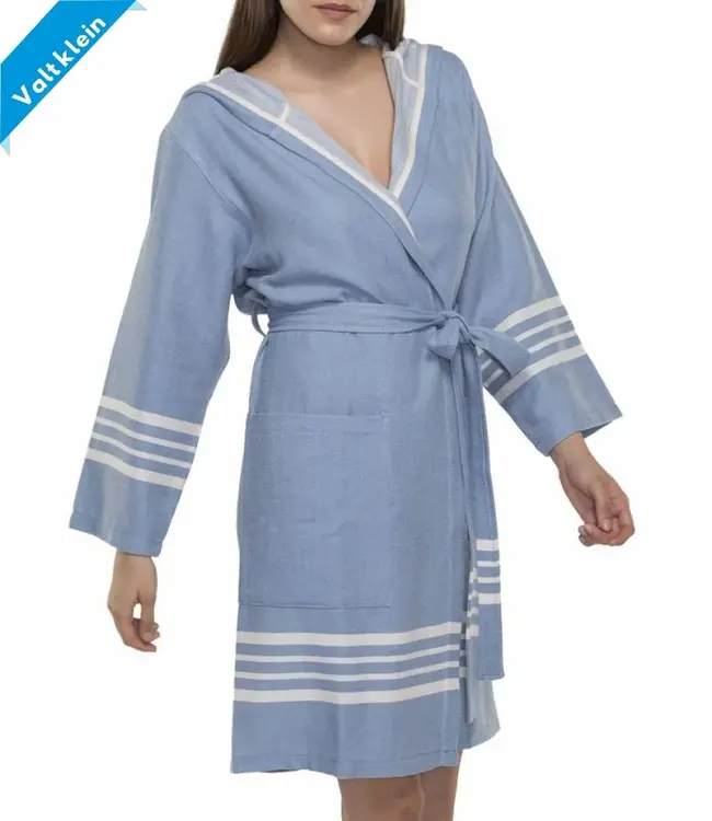Lalay hamam badjas Sun air blue