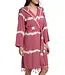 tie dye badjas dusty rose