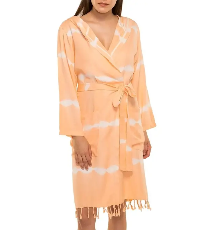 tie dye badjas melon