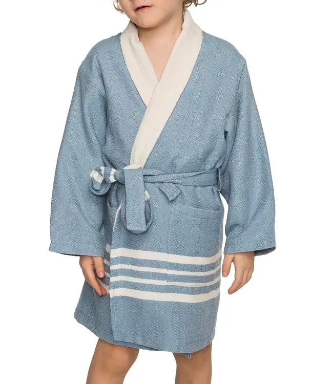 hamam kinderbadjas air blue