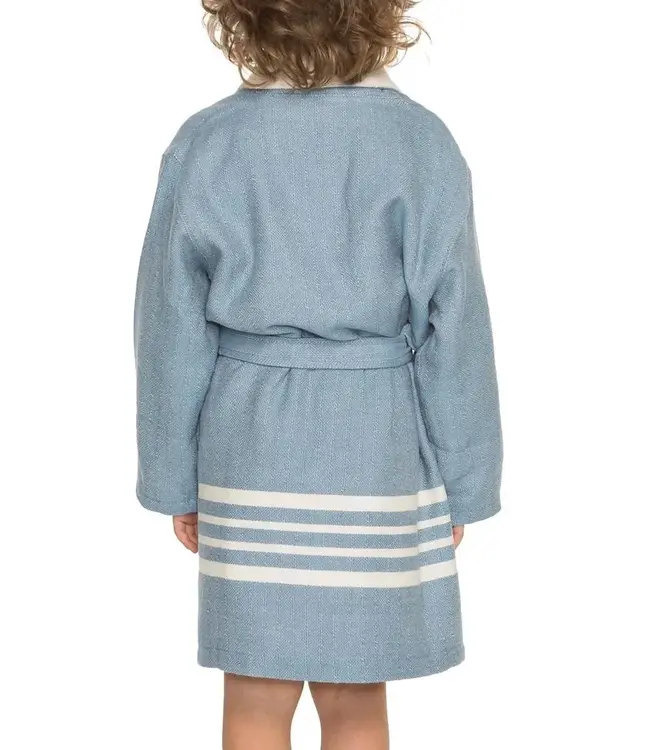 hamam kinderbadjas air blue