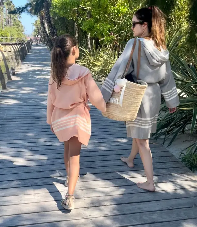 hamam badjas Sun taupe