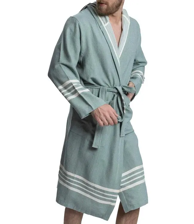 hamam badjas Sun heren almond green