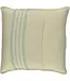 kussenhoes 50x50cm Krem Sultan mint